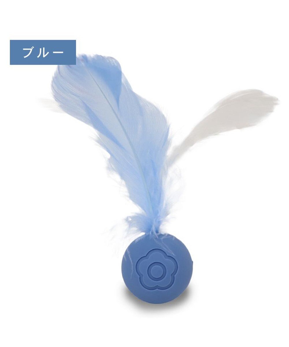 PET PARADISE ペットパラダイス 猫シリコン ボール 《ブルー》 