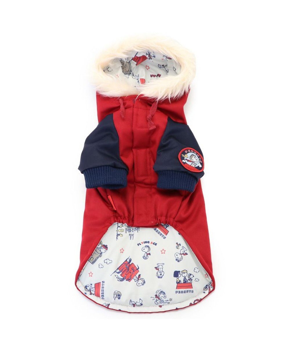 PET PARADISE スヌーピー 遠赤外線 コート 《ボルドー》 小型犬 