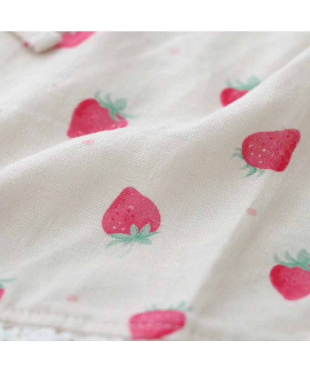 PET PARADISE ペットパラダイス 接触冷感 背中開き 甚平 《いちご柄》　小型犬 