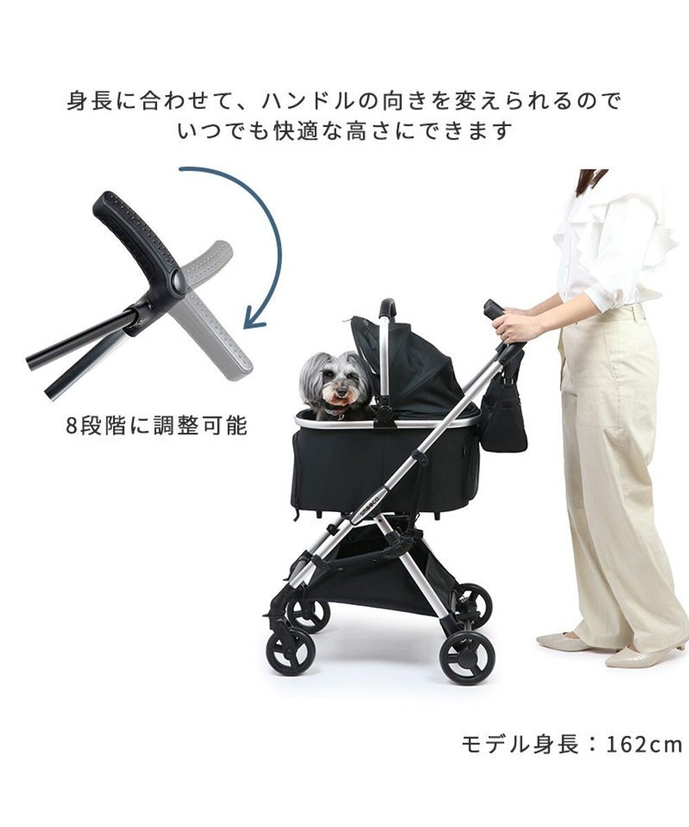 PET PARADISE smooca mini ペットカート《ブラック》 
