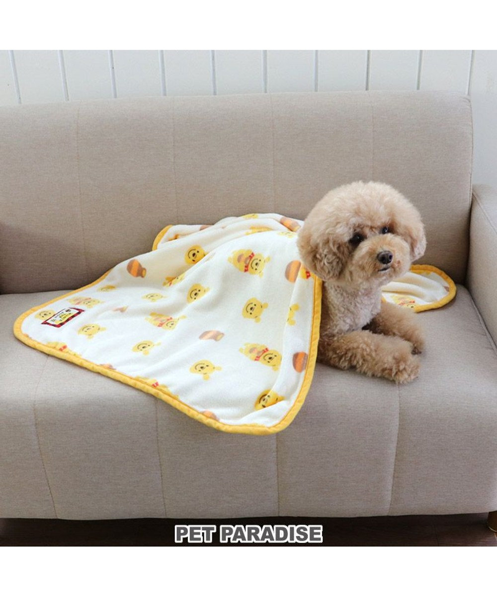 PET PARADISE 犬 毛布 ディズニー くまのプーさん ブランケット (90×60cm) 黄
