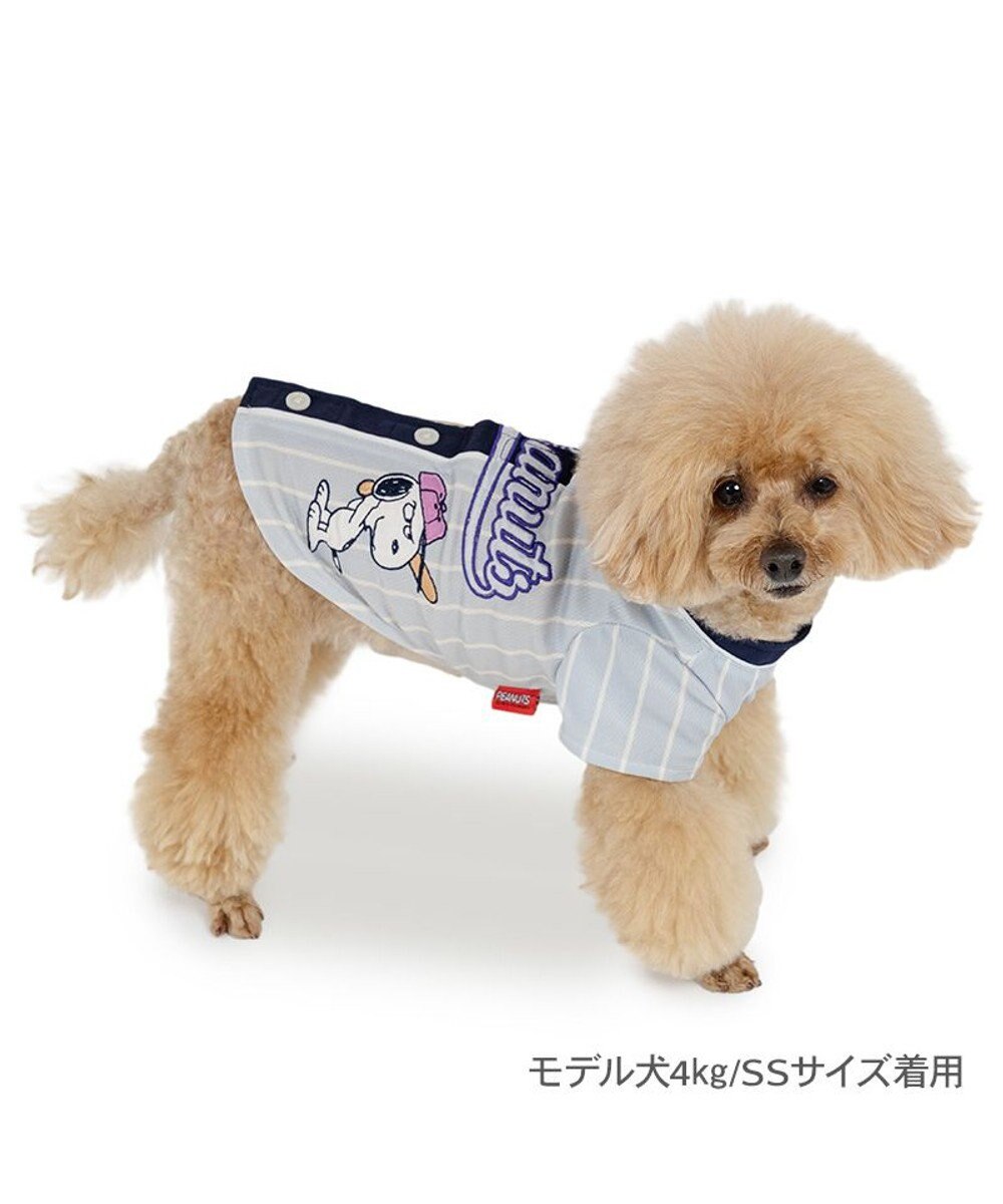 PET PARADISE スヌーピー ベースボール Tシャツ 《グレー》 小型犬