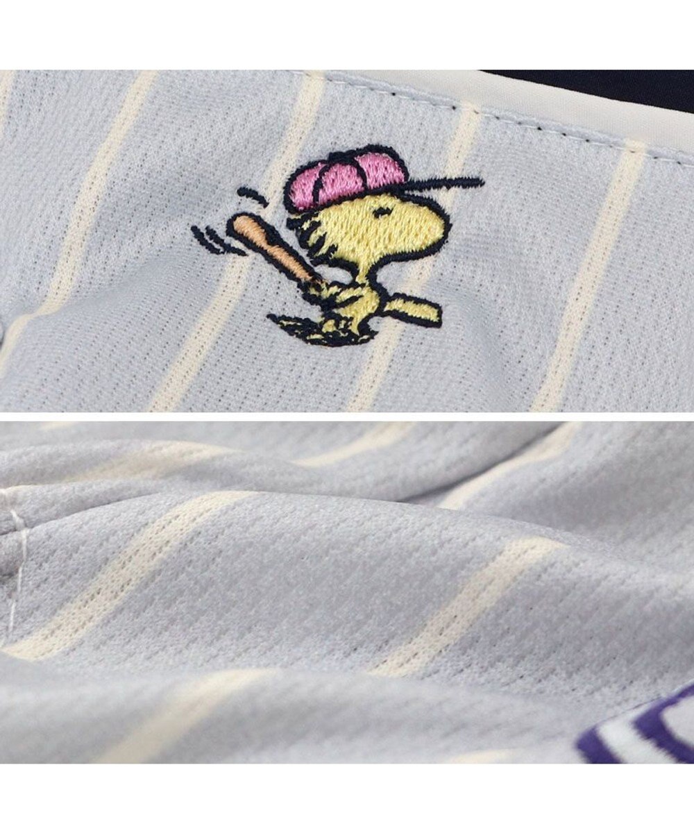 PET PARADISE スヌーピー ベースボール Tシャツ 《グレー》 小型犬