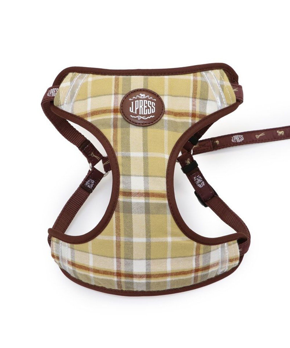 PET PARADISE J.PRESS ハーネス＆リード フランネル 《チェック柄》 ３S 超小型犬 