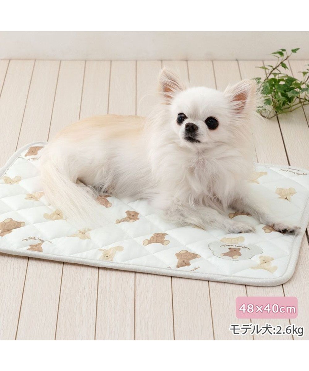 PET PARADISE ペットパラダイス くまちゃん クールマット 《mix柄》 Ｓ 