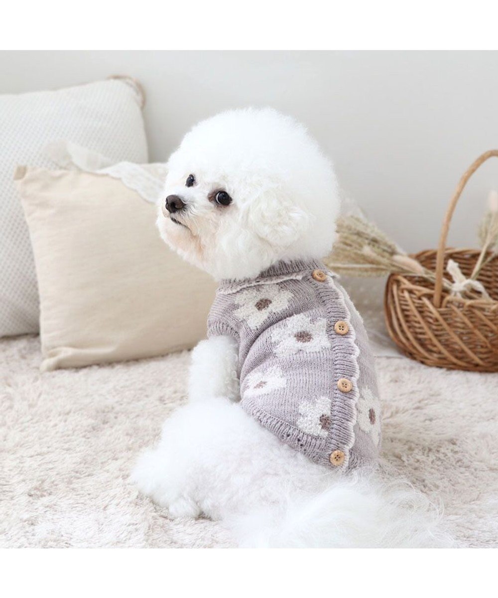 PET PARADISE ペットパラダイス お花もこセーター  超小型犬 小型犬 