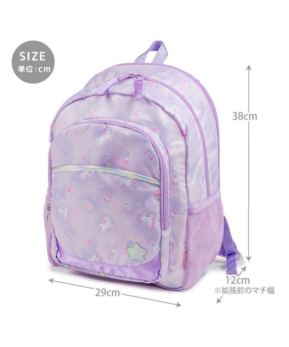 Mother garden マザーガーデン ユニコーン 子供用 リュックサック 【Lサイズ】　《ミルキーウェイ柄》 