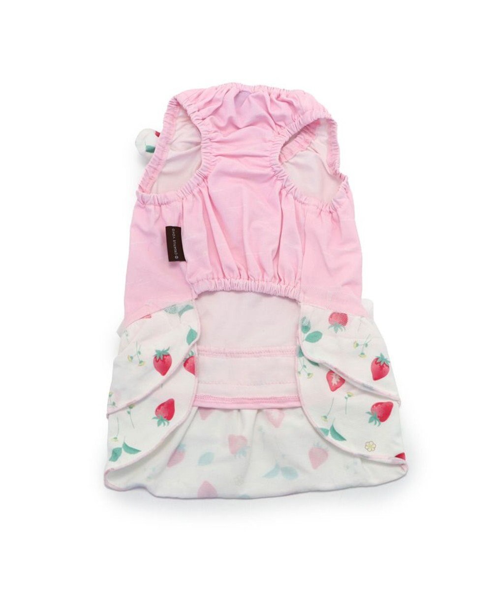 PET PARADISE ペットパラダイス 接触冷感 ワンピース 《苺柄》 小型犬 