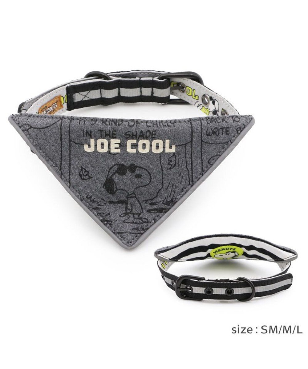PET PARADISE スヌーピー ＪOE COOL 反射首輪 リバーシブル仕様 Ｌ 