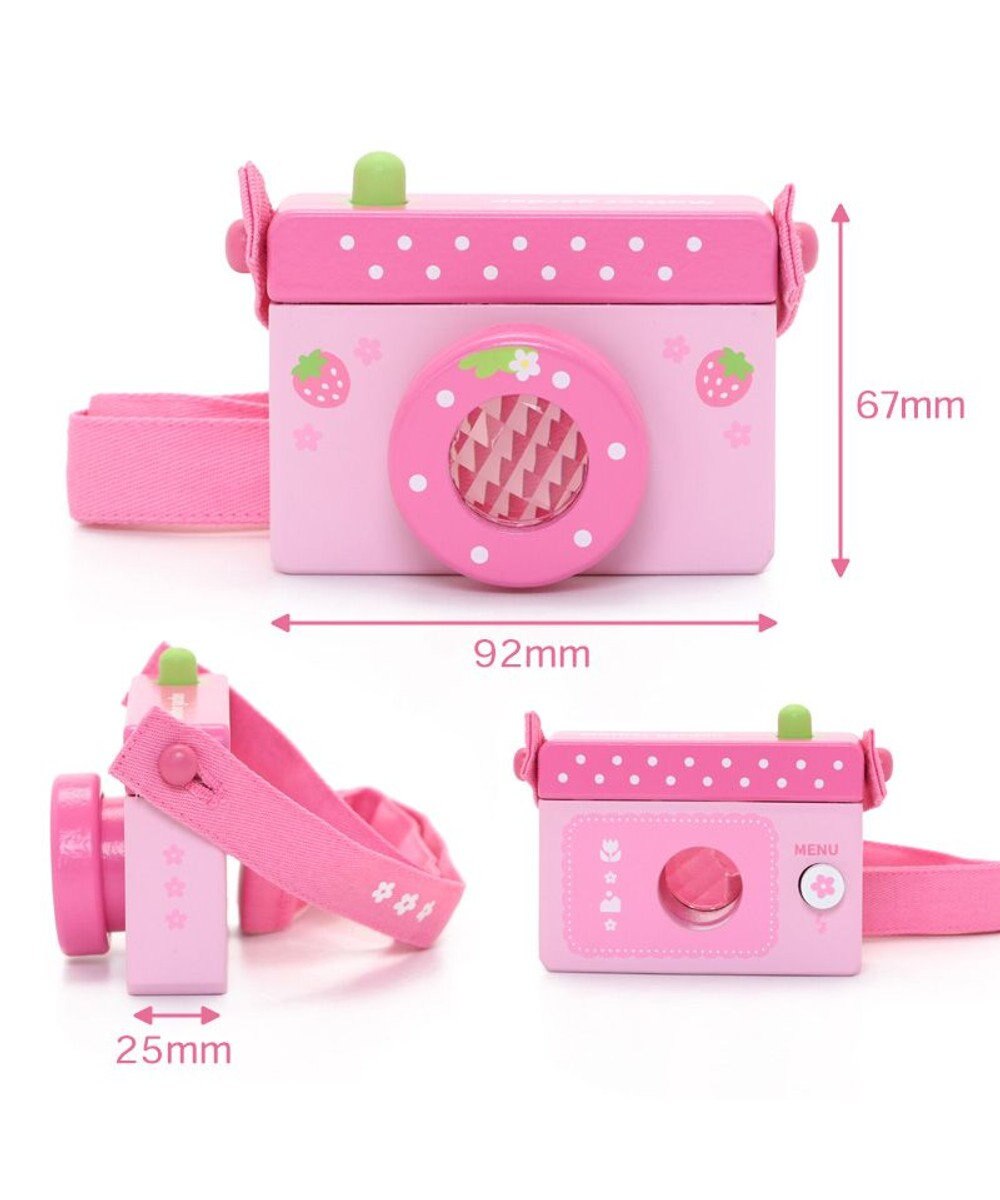 Mother garden マザーガーデン 木製おもちゃ いちごのカメラ 