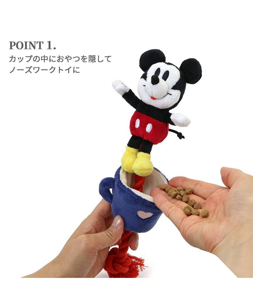 PET PARADISE ディズニー飛び出すロープトイ 《ミッキー/ミニー/プルート》 