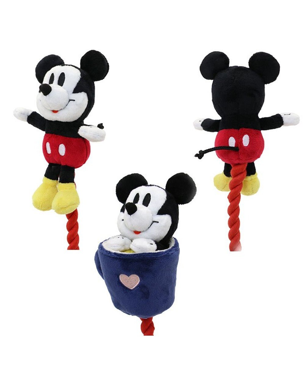 PET PARADISE ディズニー飛び出すロープトイ 《ミッキー/ミニー/プルート》 