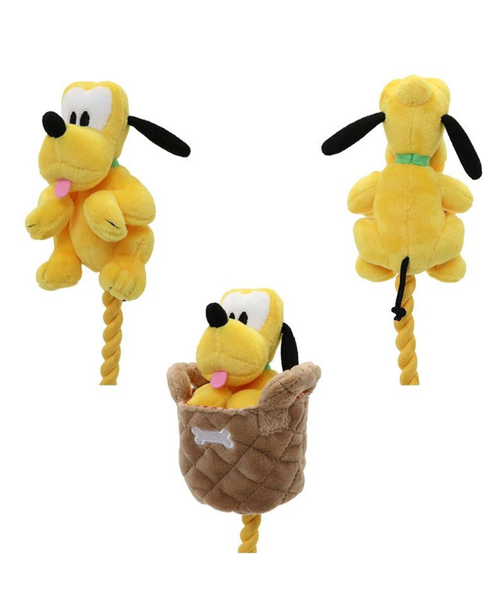 PET PARADISE ディズニー飛び出すロープトイ 《ミッキー/ミニー/プルート》 