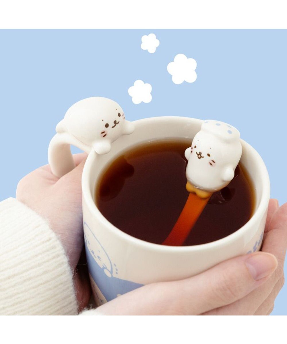 Mother garden しろたん のんびり マグカップ＆スプーンセット 