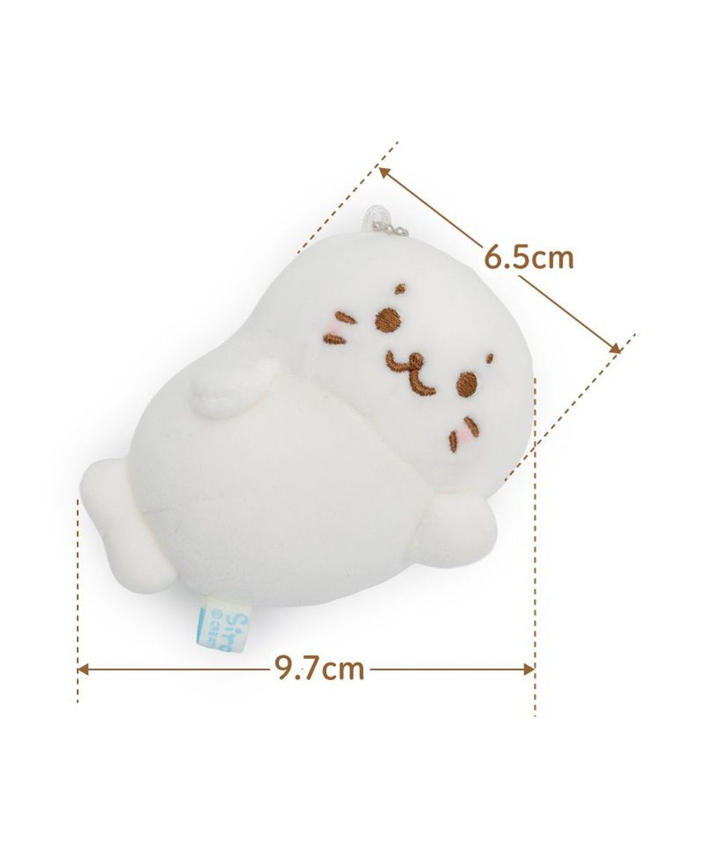 Mother garden しろたん キーホルダー 《寝ころびしろたん》 