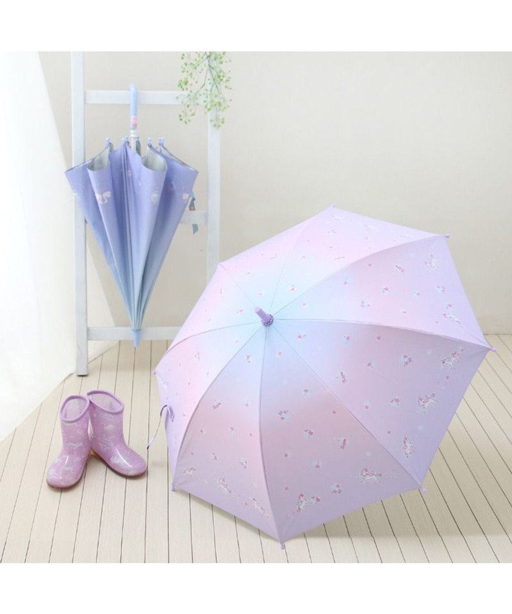期間限定キャンペーン マザーガーデン ユニコーン 晴雨兼用傘 手動 長傘 50cm/55cm 小物入れ