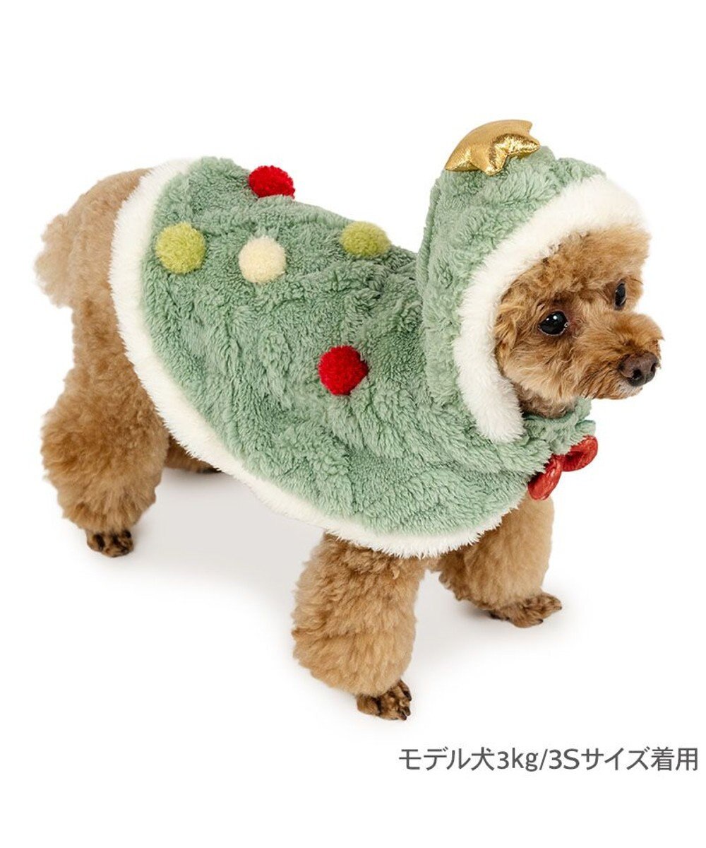 PET PARADISE ペットパラダイス ツリーポンチョ 2025 小型犬