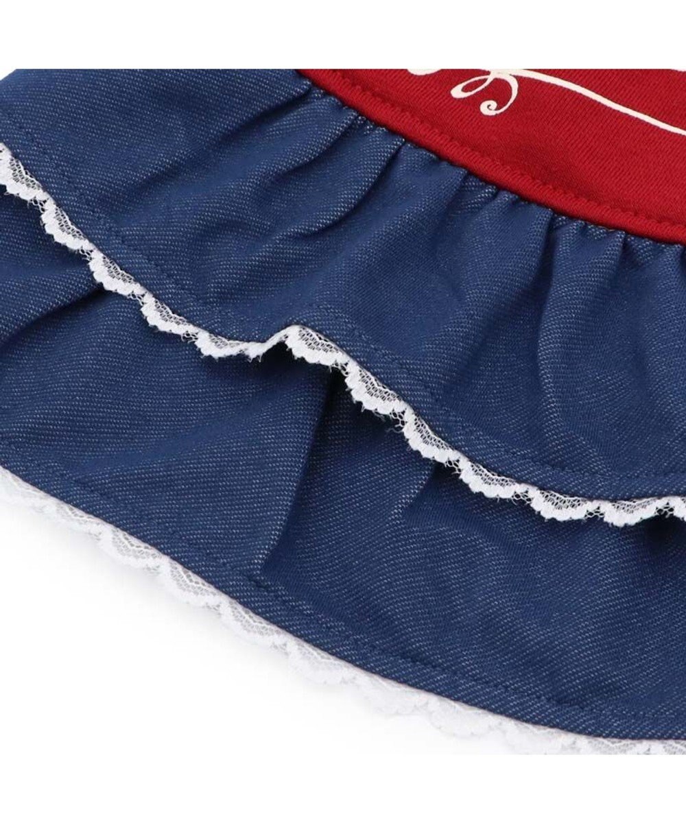 PET PARADISE リサとガスパール トレーナー ワンピース 《レッド》 小型犬 