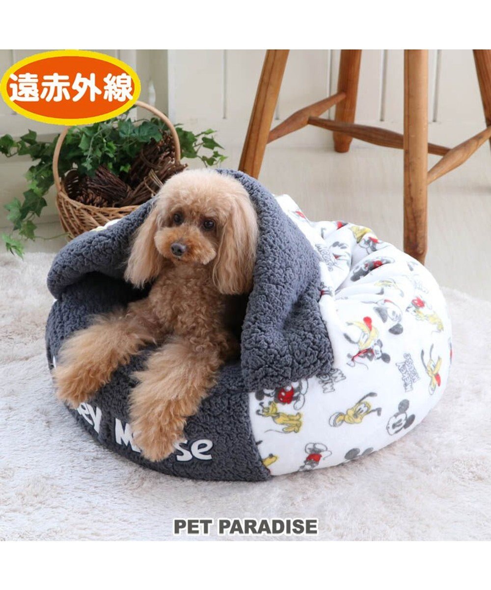 ミッキーマウス 遠赤外線 手書き風 丸型寝袋カドラー 60cm Pet Paradise 通販 雑貨とペット用品の通販サイト マザーガーデン ペットパラダイス