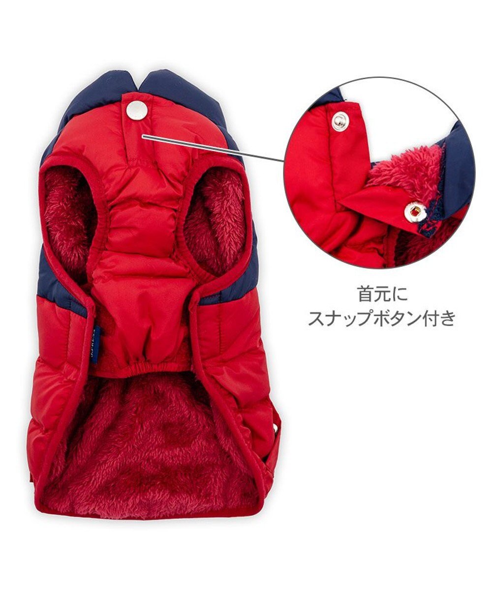 PET PARADISE J.PRESS 配色 綿入れ ベスト 中型犬 大型犬 
