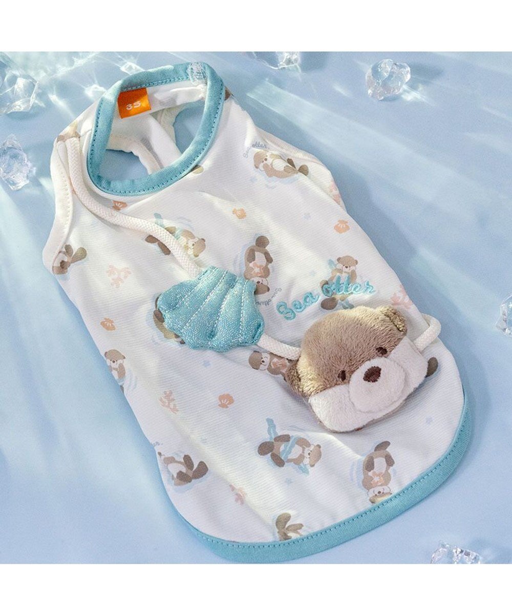 PET PARADISE ペットパラダイス 接触冷感 タンクトップ 《らっこ柄》 小型犬 