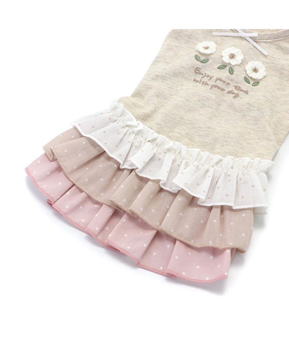 PET PARADISE 花柄 フリル ワンピース 【小型犬】 