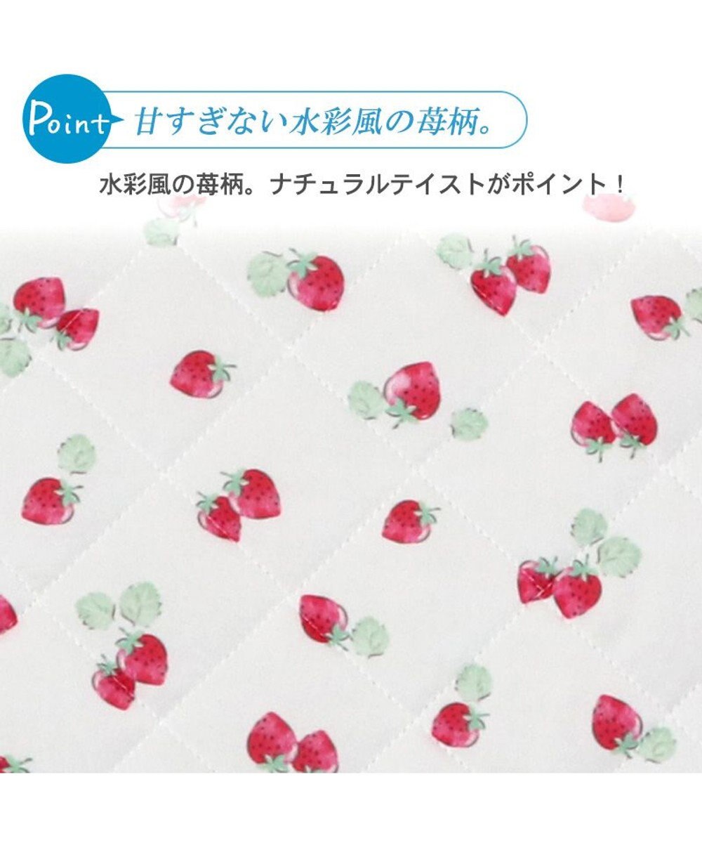 PET PARADISE 接触冷感 柔らか クールマットM《苺 ネイティブ 》 (90×60cm)