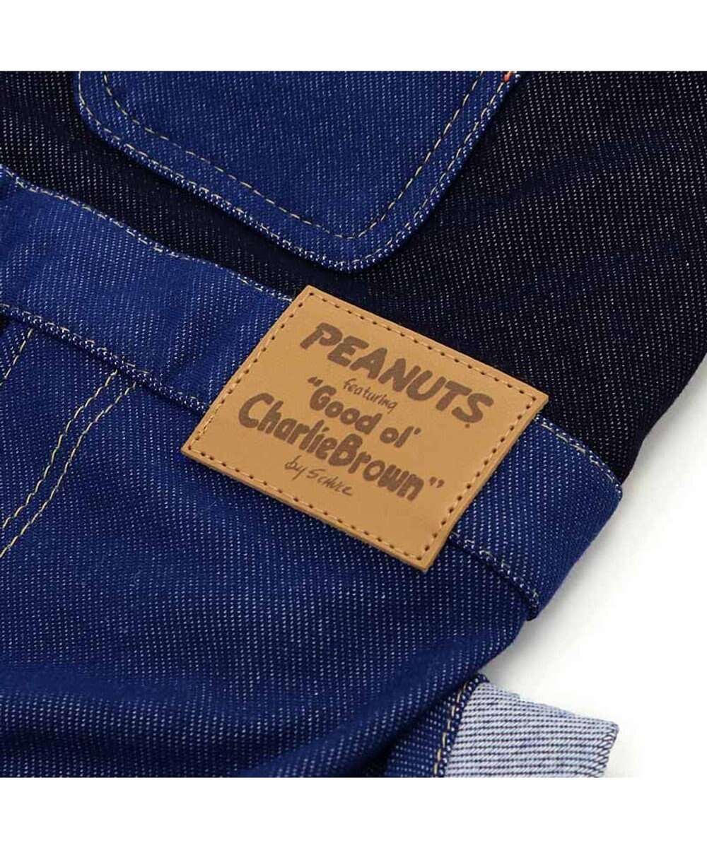 PET PARADISE スヌーピー デニム オーバーオール風 ロンパース 小型犬 