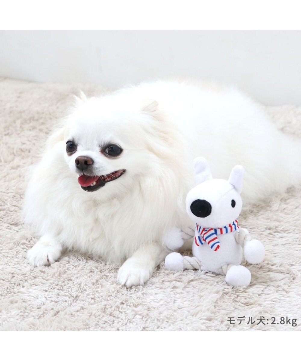 PET PARADISE リサとガスパール お座りトイ  トリコロール マフラー 《リサ》 小型犬