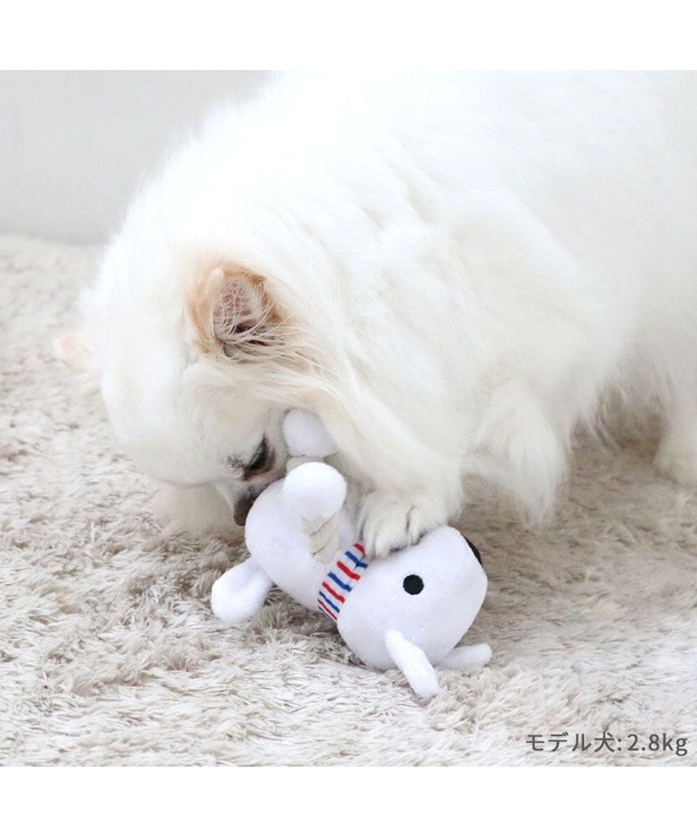 PET PARADISE リサとガスパール お座りトイ  トリコロール マフラー 《リサ》 小型犬