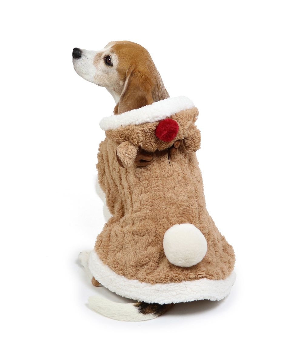 PET PARADISE ペットパラダイス クリスマス トナカイポンチョ 中型犬