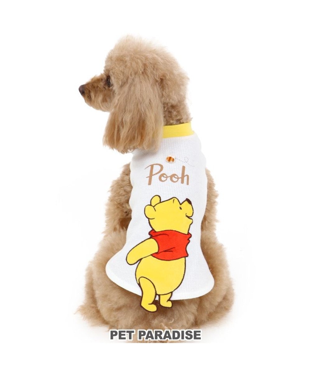 PET PARADISE 犬 服 夏服 ディズニー くまのプーさん Tシャツ 〔小型犬〕 はみだし ペットウエア ペットウェア ドッグウエア ドッグウェア ベビー 超小型犬 小型犬 黄