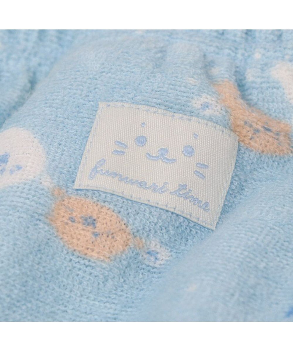 Mother garden しろたん パイル ステテコ 《しろたん&らっこいぬ 星くじら柄》レディース フリーサイズ ルームパンツ 部屋着 夏 夏物 フリーサイズ レディース 女性用 パイル生地 あざらし アザラシ かわいい キャラクター 