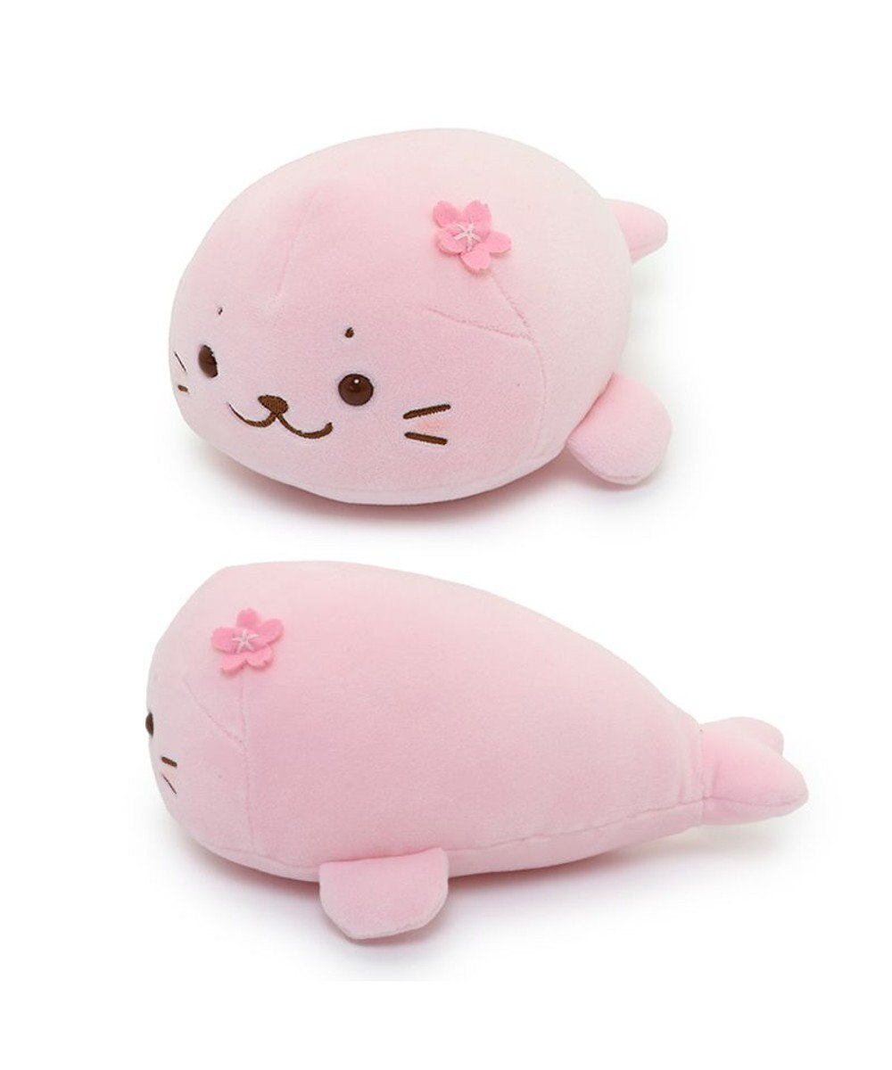 Mother garden しろたん 桜色 ふわもち マスコット 22cm 