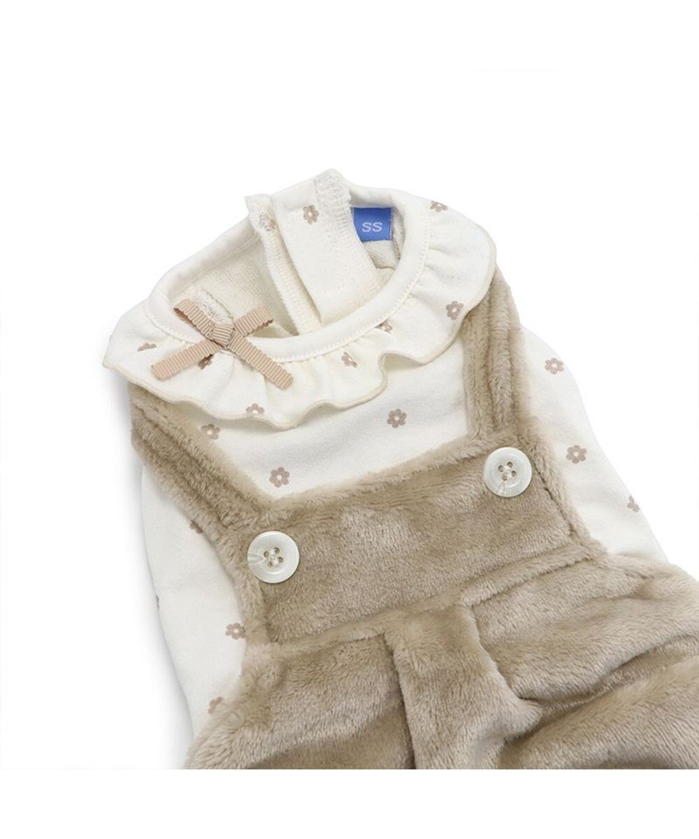 PET PARADISE ペットパラダイス パンツつなぎ 《花 フリル》 小型犬 