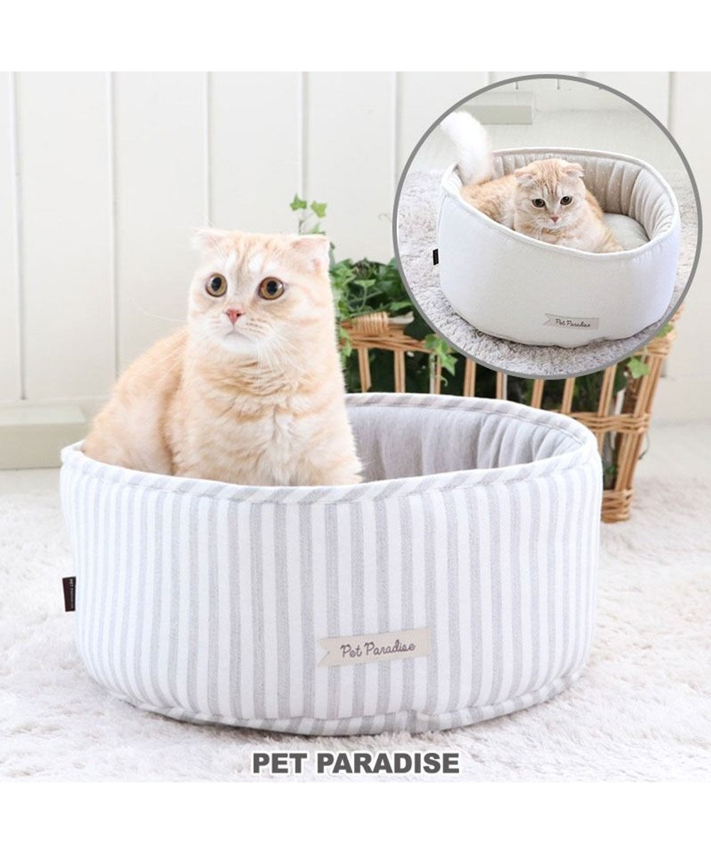 猫 ベッド おしゃれ 丸型 カドラー 40cm Pet Paradise 通販 雑貨とペット用品の通販サイト マザーガーデン ペットパラダイス