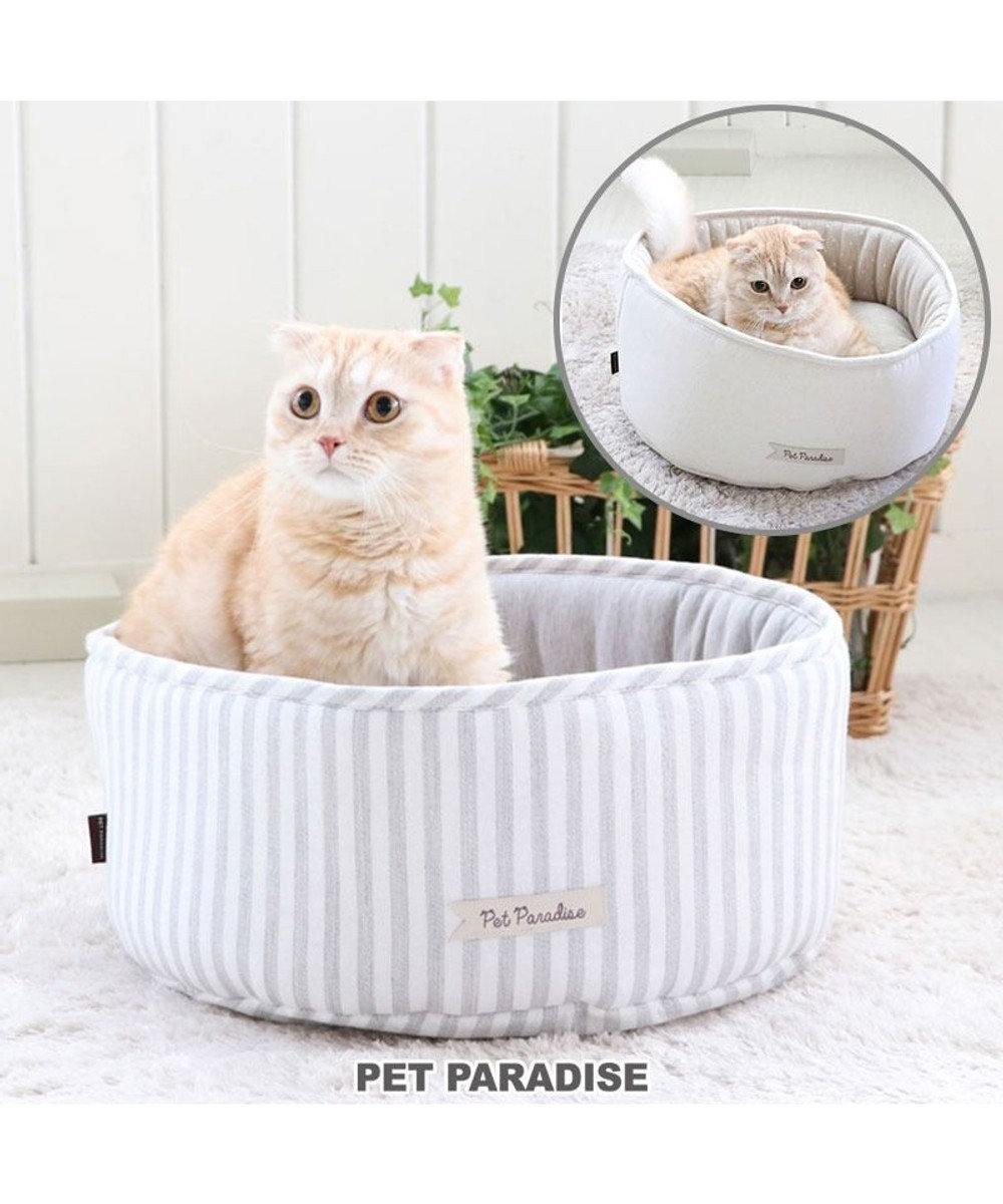 猫 ベッド おしゃれ 丸型 カドラー (40cm) PET PARADISE 【通販】雑貨とペット用品の通販サイト  マザーガーデン＆ペットパラダイス