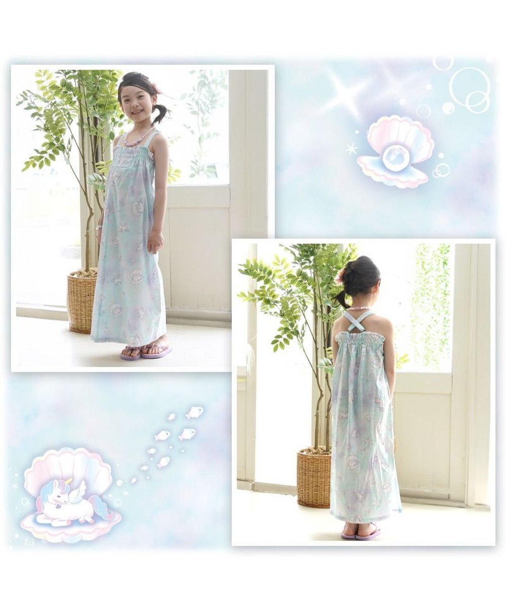 Mother garden 2025 マザーガーデン ユニコーン 2Way 浴衣  《シェル》　110/120/130/140 