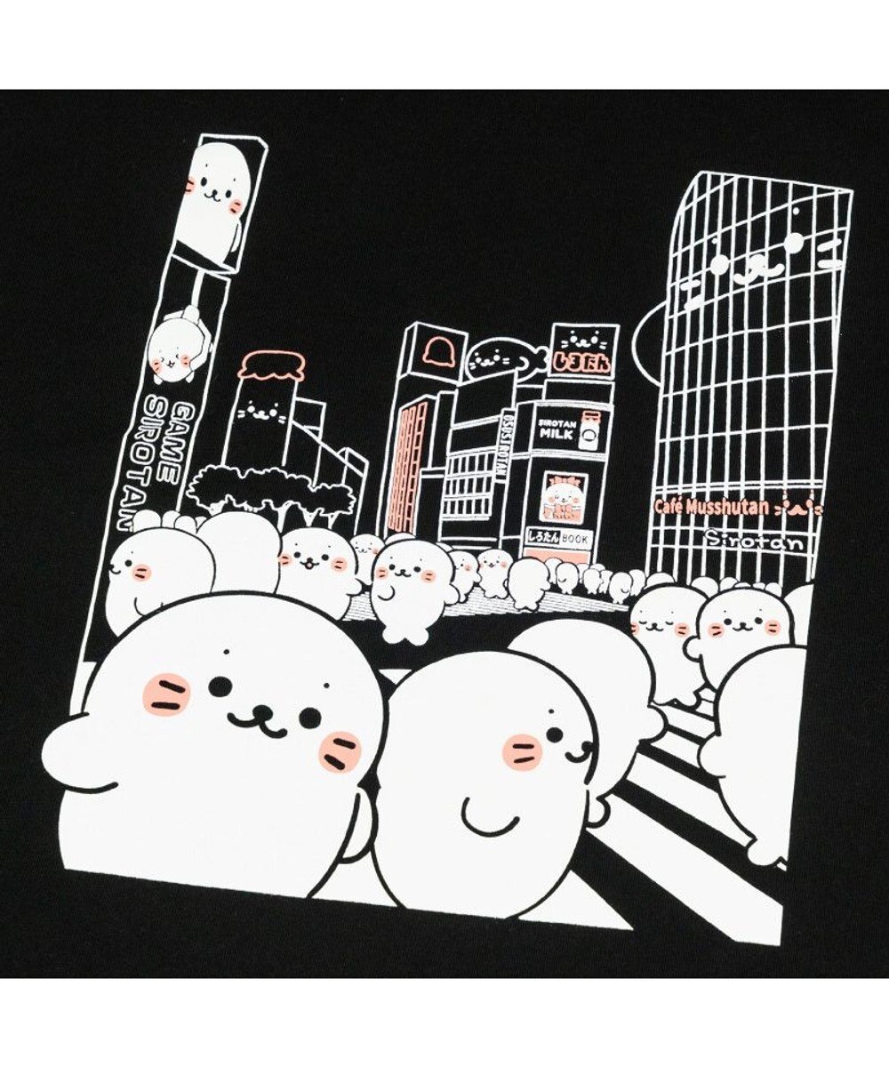 Mother garden しろたん ビッグTシャツ 半袖 《たのしい交差点》 ユニセックスフリーサイズ 