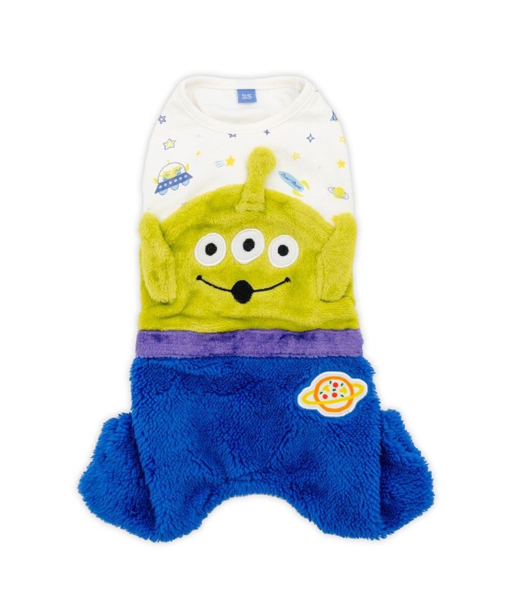 PET PARADISE ディズニー トイ・ストーリー ふわふわエイリアン ロンパース 小型犬 