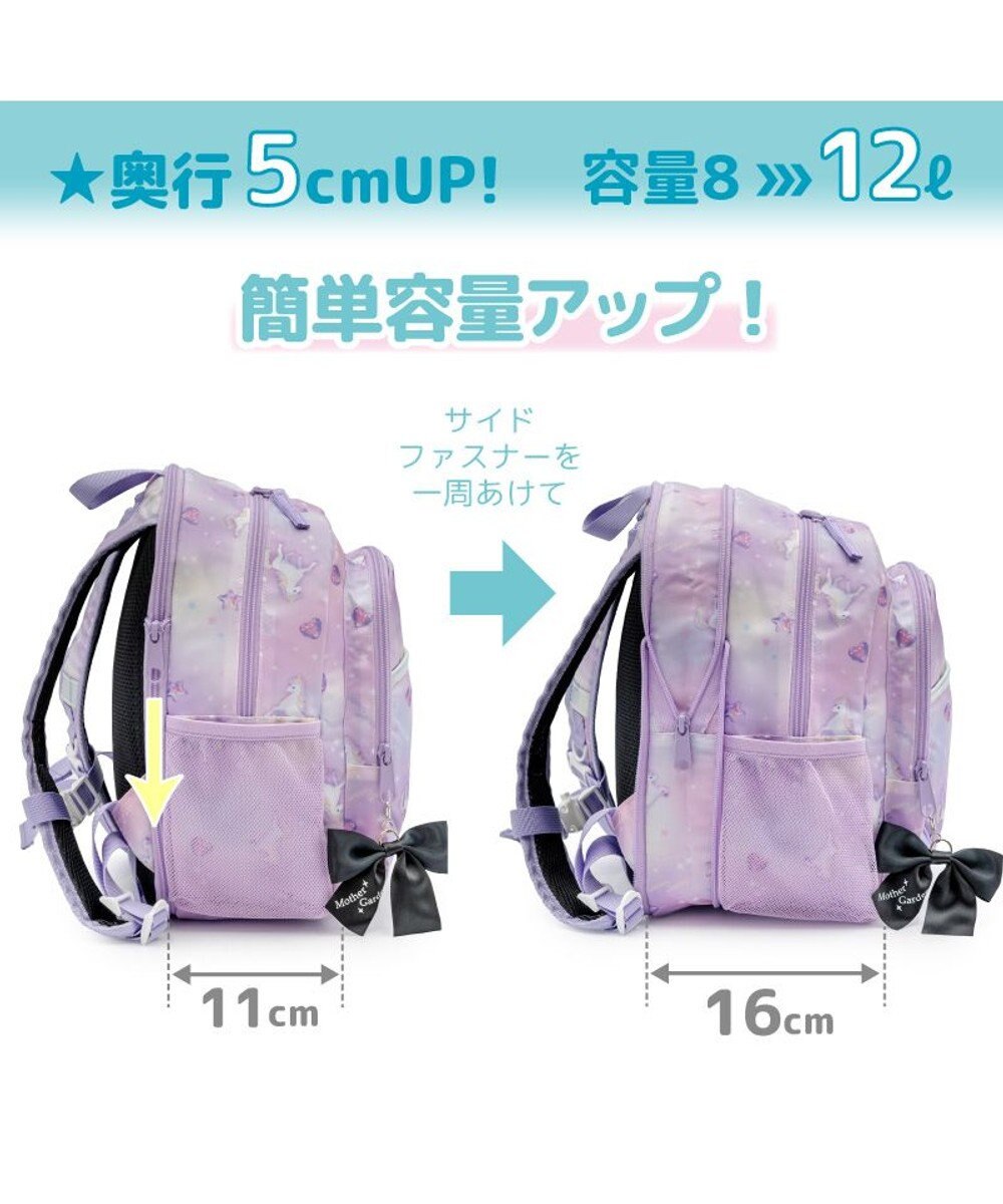 Mother garden マザーガーデン ユニコーン リュック 【Ｍサイズ】  《 ぷっくり柄》 