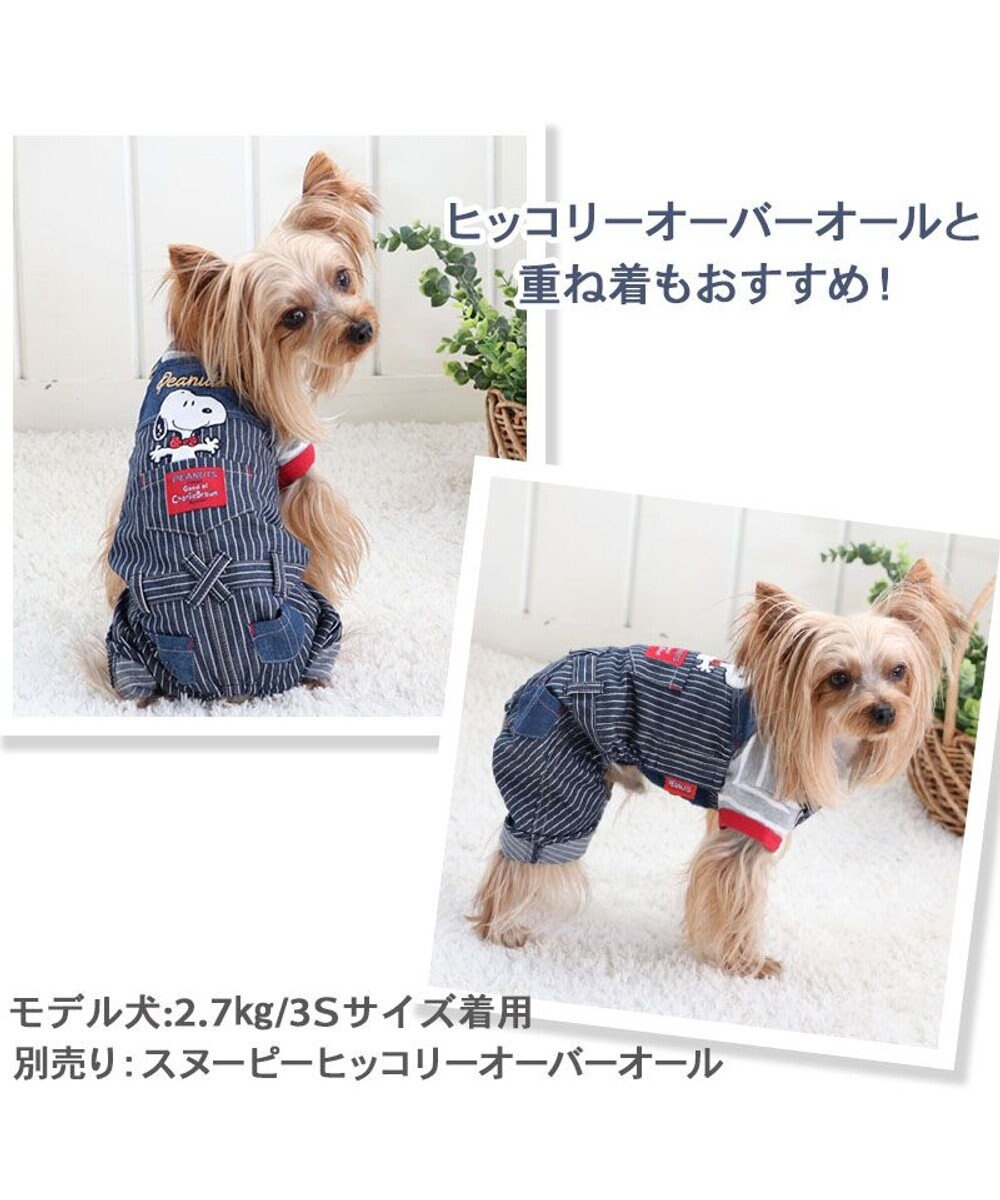 PET PARADISE 犬の服 犬 スヌーピー トレーナー 【小型犬】 ボーダー 