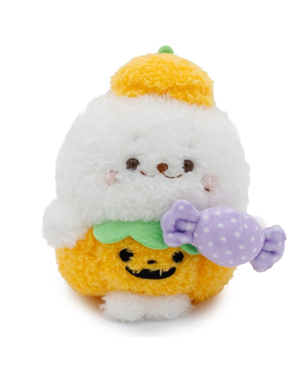 Mother garden しろたん ハロウィン ぽてぽてマスコット 《しろたん》 単品 