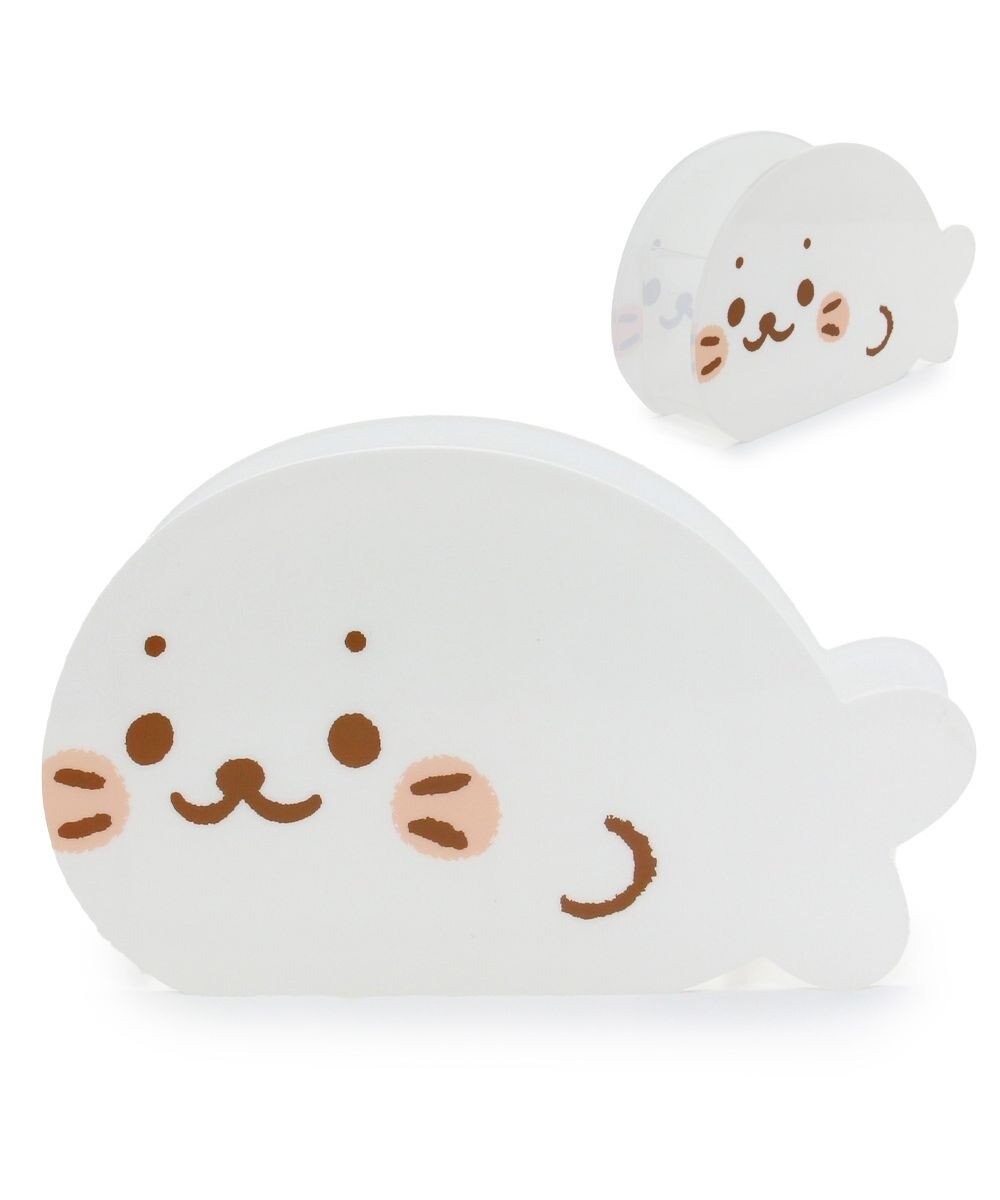 Mother garden しろたん アクリルペンスタンド 《寝そべり》 