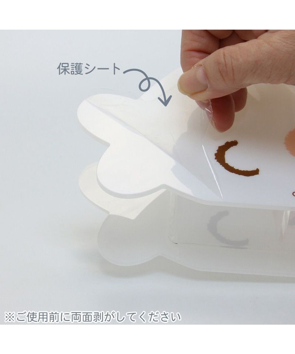 Mother garden しろたん アクリルペンスタンド 《寝そべり》 