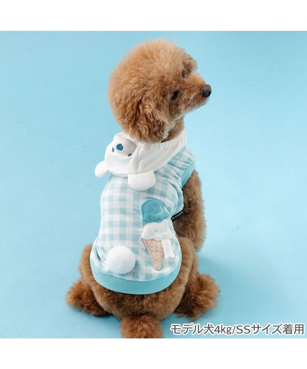 PET PARADISE ペットパラダイス くまさん エコメイド タンクトップ 《 アイス柄》 小型犬 