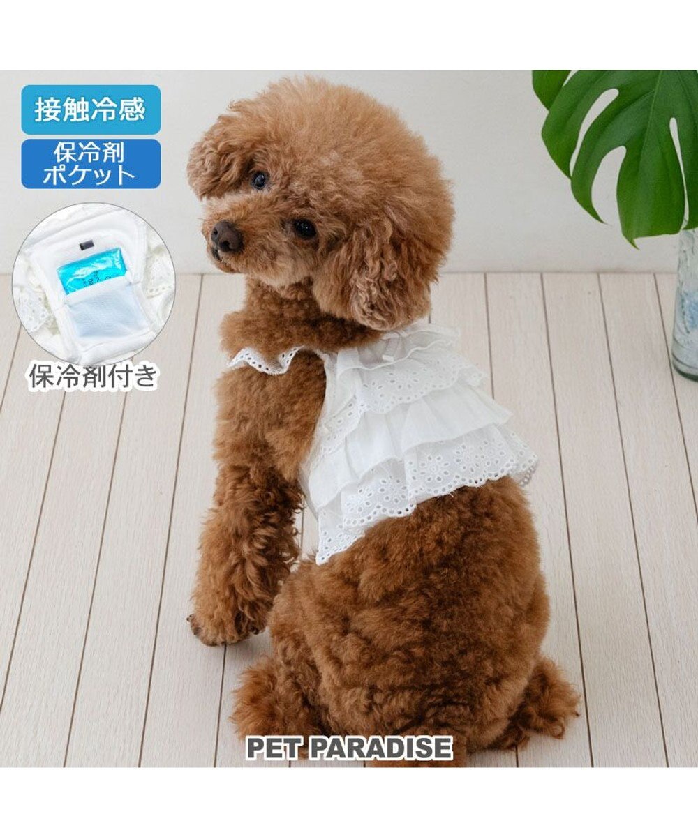 PET PARADISE ペットパラダイス ポケットクール ビスチェ 小型犬 ホワイト