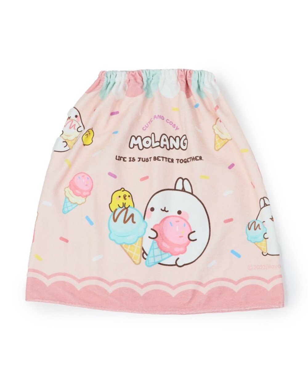 Mother garden マザーガーデン MOLANG モラン 水泳 ラップタオル 60×120cm 《アイス柄》
