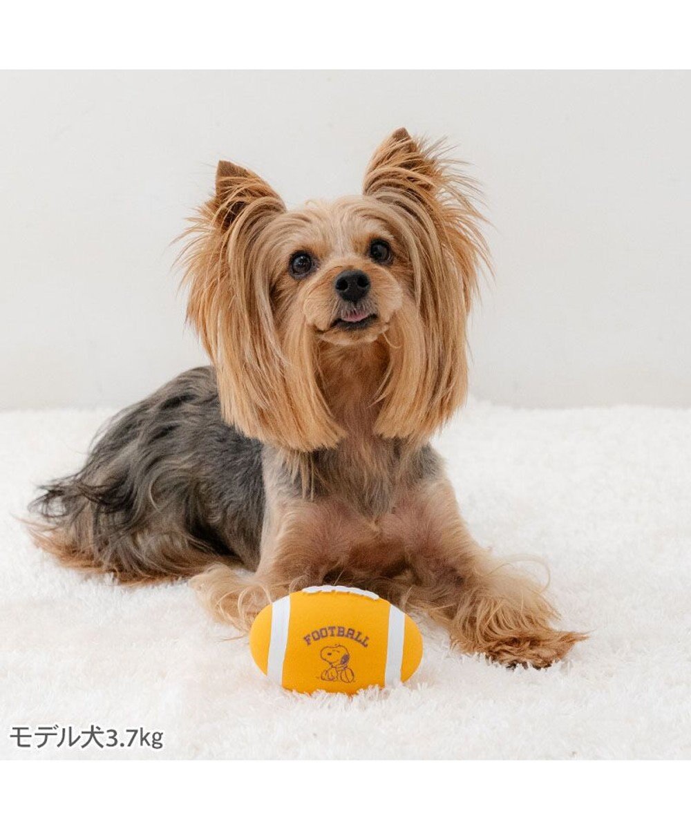 PET PARADISE スヌーピー ラグビー ラテックス トイ 