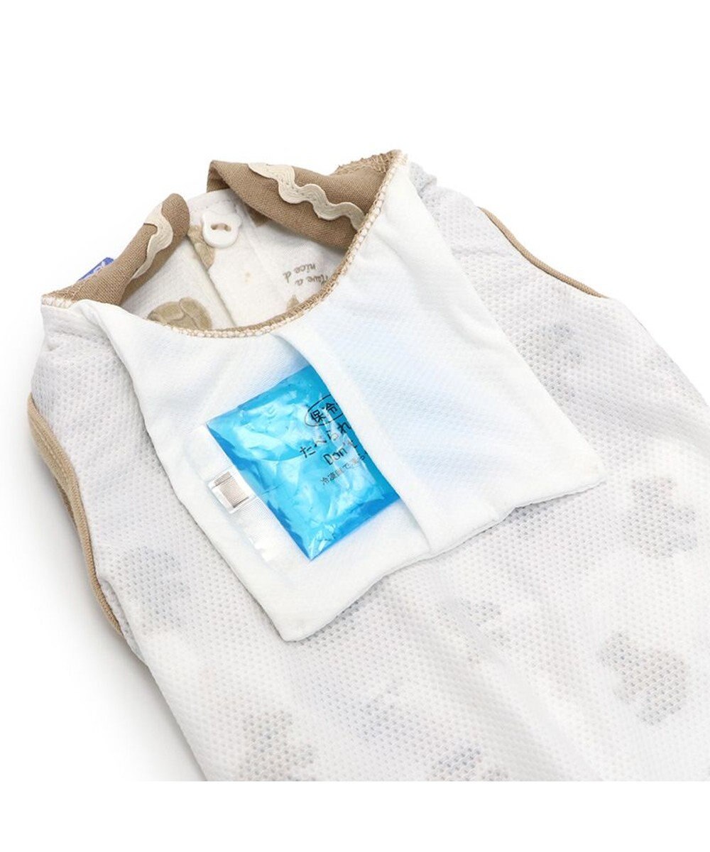 PET PARADISE ペットパラダイス 襟付き ポケットクール タンクトップ 《くまちゃん》 小型犬 